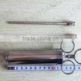 Factory Direct Sale 2oz 2 Needles Stainless Steel Food Syringe Turkey Syringe Food Injector Kitchen Tool thumbnail-4