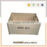 Top Quality Natural Wood Wooden Storage Basket With Low Price thumbnail-4