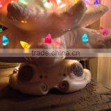 White Ceramic Christmas Tree Light thumbnail-5