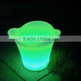Home and Garden Decorative High Quality Shinning Led Plastic Wedding Planter thumbnail-1