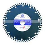 Diamond Segmented Turbo Blade With Protective Teeth thumbnail-2