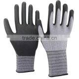 NMSAFETY New Black High-tech Foam Nitrile Palm Touch Screen Mechanical Work Gloves thumbnail-2