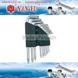 9PC Long Solid Star Key Wrench Set Hand Tool thumbnail-1