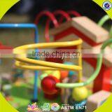 2017 Wholesale Baby Wooden Abacus Beads Funny Kids Wooden Abacus Beads Sale Children Wooden Abacus Beads W12D047 thumbnail-3