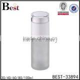 China Cosmetic Hot Products 30 100ml Frosted Glass Bottle for Water Cosmetic Toner With Plastic Cap and Insert thumbnail-4