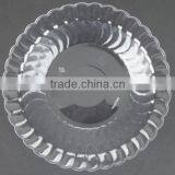 Clear 12 oz Plastic Round Scalloped Dessert Bowl for Sale,Custom Making Plastic Soup Salad Scalloped Bowl 12 oz thumbnail-1