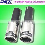 High Quality Automotive Part Stainless Steel 304 and Carbon Fiber Universal Exhaust Tip thumbnail-4