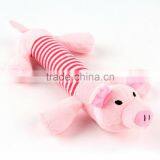 New Dog Toys Pet Puppy Chew Squeaker Squeaky Plush Sound Duck Pig & Elephant Toys 3 Designs Free Shipping thumbnail-4