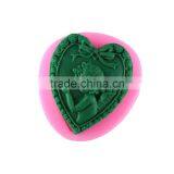Hot Cake Baking Tool DIY Silicone Rubber Silicone Shaped Girl Soap Mold 1688 Agent thumbnail-2