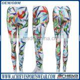Customized Work Out Leggings, Sport Leggings Tight Pants thumbnail-3