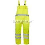Hi Vis Poly Cotton Bib Trousers Workwear thumbnail-4