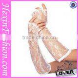 No MOQ Sexy White Weding Ladies Cheap Lace Hand Gloves Malaysia thumbnail-1