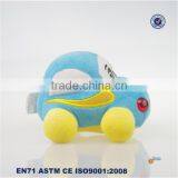 Blue Cute Mini Stuffed Plush Car Toy thumbnail-3