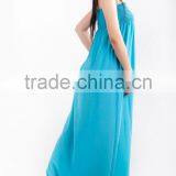 Strapless Long Maxi Light Blue Dresses for Wholesale thumbnail-4