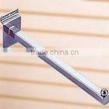 12in. Face Out With Ball Stop no Downslant Slatwall Face Out Hook