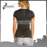 Custom Cool Dry Moisture Wicking Shirts Wholesale Women Running Wear thumbnail-2