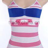 Seamless Polyamide and Spandex Lace Bottom Bulk Women Tank Top thumbnail-1