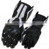 Motorcycle Racing Leather Gloves With Protectors thumbnail-1