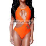 M897 Dingyang Fashion Sexy Backless Cross One Piece Bikini Swimwear thumbnail-2