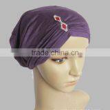 Europe and the United States Selling Indian Hat Muslim Hat Stretch Sweat Cloth Head Cap Arabic Hot Diamond Hat Custom Made thumbnail-3