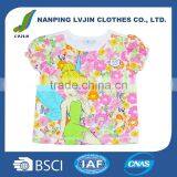 Baby Girls' Short Sleeve Top Tee,Kids Summer Girls Boutique Outfits,Kids T-shirt Wholesale thumbnail-1