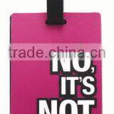 Pvc Luggage Tag Custom Baggage Tag Soft PVC Rubber Cartoon Tag thumbnail-4