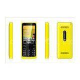Yellow Dual Sim Cards Dual Standby Phone 8G With Four Frequency