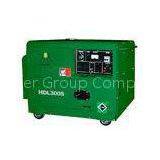 Air-Cooled Electric Silent Diesel Generator , 3KW 110V - 240V