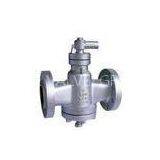 CF8 CF8M Eccentric Plug Valve , 300# Lubricated Plug Valve With API588 API6D thumbnail-1