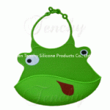 FDA LFGB Standard Silicone Baby Bibs thumbnail-1