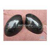 1.5K Plain Carbon Weave Silver / Black / Red Carbon Fiber Mirror Caps For Mini Cooper R56 thumbnail-1