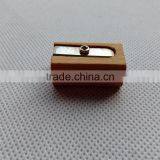Eco-Friendly Unique Natural Customized Single Hole Wooden Sharpener thumbnail-3