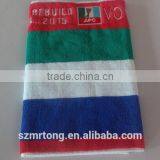 Jacquard Beach Towel,jacquard Towel With Border,color Stripe Jacquard Woven Towel