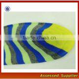 Cool Blue Stripes Custom Colorful Combed Cotton Dress Business Socks thumbnail-2