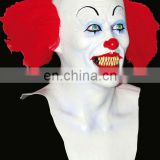 Fashion Fancy Dress Cosplay Pennywise Clown Costume Halloween Party Mask