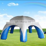 blue&white inflatable party dome tent