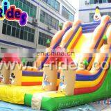 Inflatable Bouncer With Two Side Slide for Children