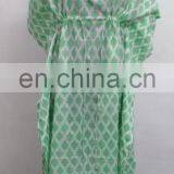 Women Long Kaftan Abaya Nightdress Floral Block Printed Kimono Manufacturer thumbnail-1