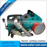 Hot air PVC banner welder