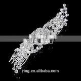 Bridal Hair Comb Flower Wedding Rose Bride Crystal Hair Combs