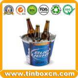 Customized Decorative  Tin Bucket,Tin Bucket, Popcorn Tin Box