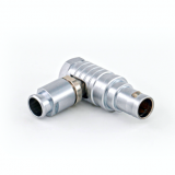 Push-pull Self-latching FHG.1B.316.CLAD72Z Metal Elbow Plug Connectors