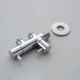 Double Switch Double Control Angle Valve Water Distribution Valve One in Two Out Diverter Valve thumbnail-4