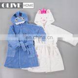 2018 Hot Selling Coral Fleece or Cotton Cute Baby Bathrobe for Kids thumbnail-6