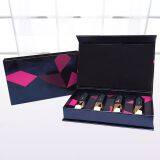 Wholesale Custom Magnetic Closure Folding Book Shaped Cosmetic Gift Box Packaging thumbnail-1