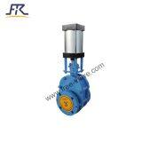 Pneumatic Ceramic Lined Double Disc Gate Valve thumbnail-3