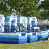 Seaworld Themed Inflatable Carnival Games Set Big Mouth Baseball Basketball Challenge Game For Children thumbnail-2
