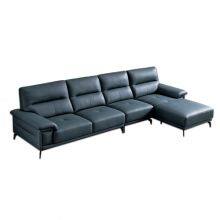 Half Leather Sofa thumbnail-1
