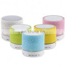 2022 Best Selling Mini Crack Speaker Colorful LED B-t Wireless Portable Speaker A9 thumbnail-2