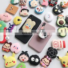 Factory Price Wholesale Heart-shaped Mobile Holder Custom Logo With Epoxy Resin Phone Grip Cell Phone Stand For Phone Sockets